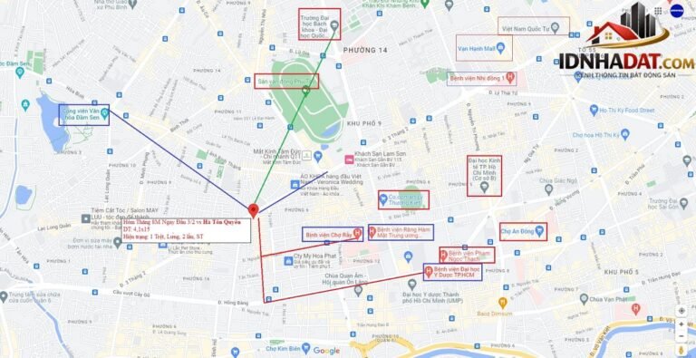 Bán nhà 253/ Hà Tôn Quyền, Phường 6, Quận 11 – Diện tích 59m2 – Giá 8.8 tỷ