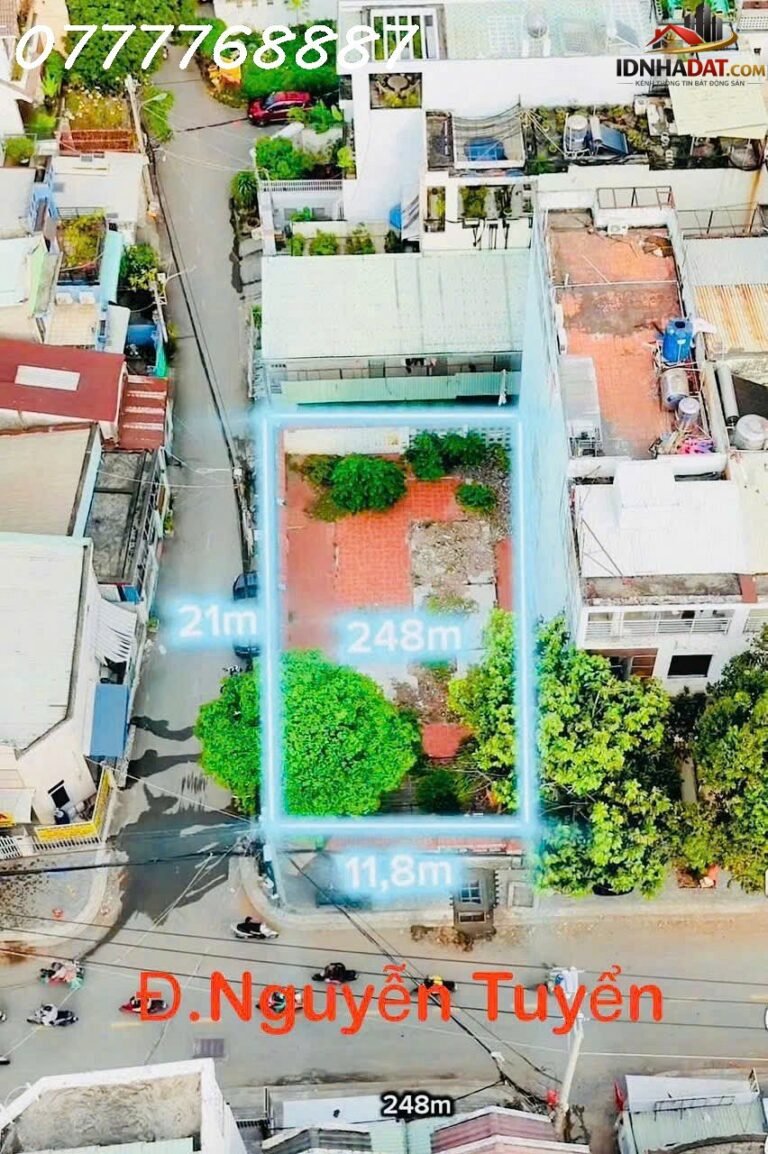 Góc 2mt quận 2 được xây hầm 6 tầng làm chdv cao cấp đường 16m – Diện tích 248m2 – Giá 37 tỷ