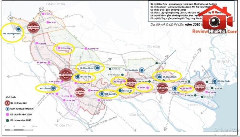 Phân Tích Quy Hoạch 11 Phường Mới Tại Đồng Tháp 2026 – Xu Hướng Đầu Tư