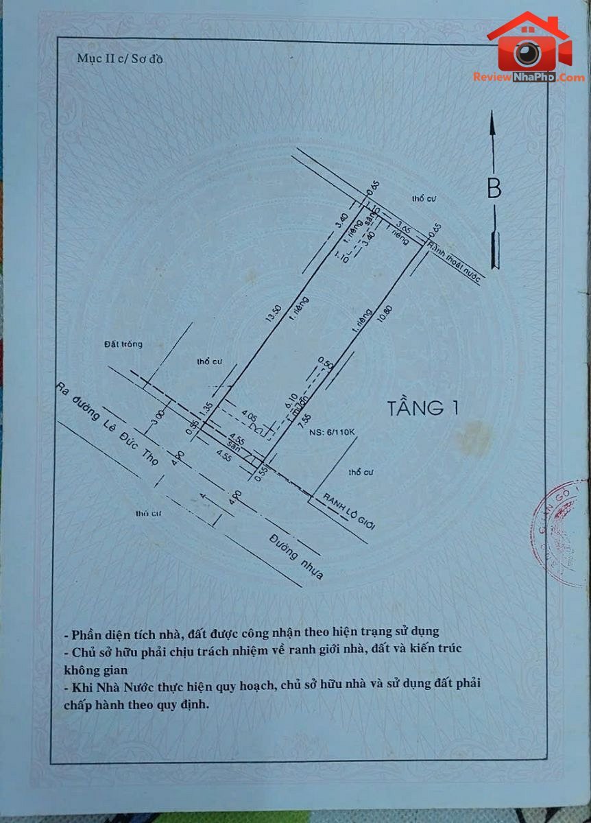 Cần bán nhà cấp 4 tại 736/137/22 lê đức thọ – phường 15 – quận gò vấp – tphcm Bán nhà đất Đường Lê Đức Thọ – Phường cũ 15 Quận Gò Vấp – Phường mới 15 – Thành phố Hồ Chí Minh 87m2 8.8 tỷ