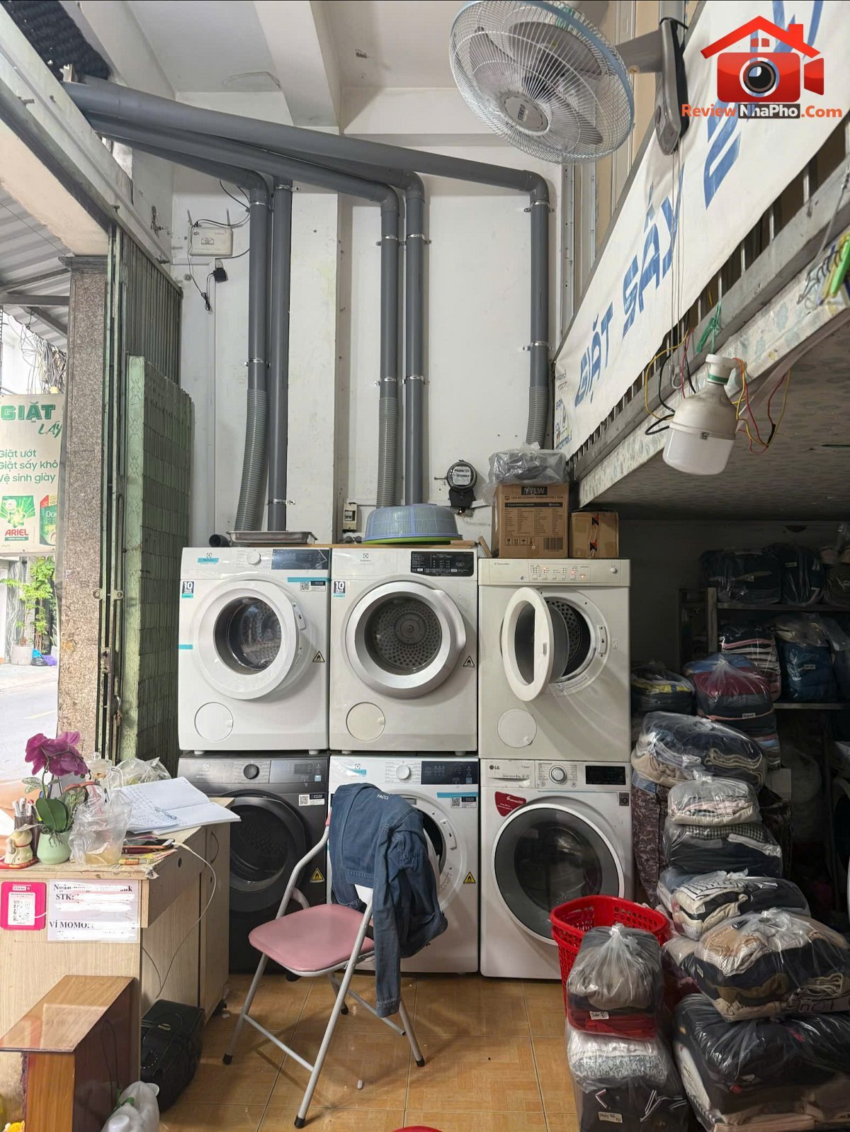 Sang nhượng tiệm giặt Đường Nguyễn Chánh Sắt – Phường cũ Tân Bình Quận Tân Bình – Phường mới Tân Bình – Thành phố Hồ Chí Minh diện tích 25m2 giá 80000000