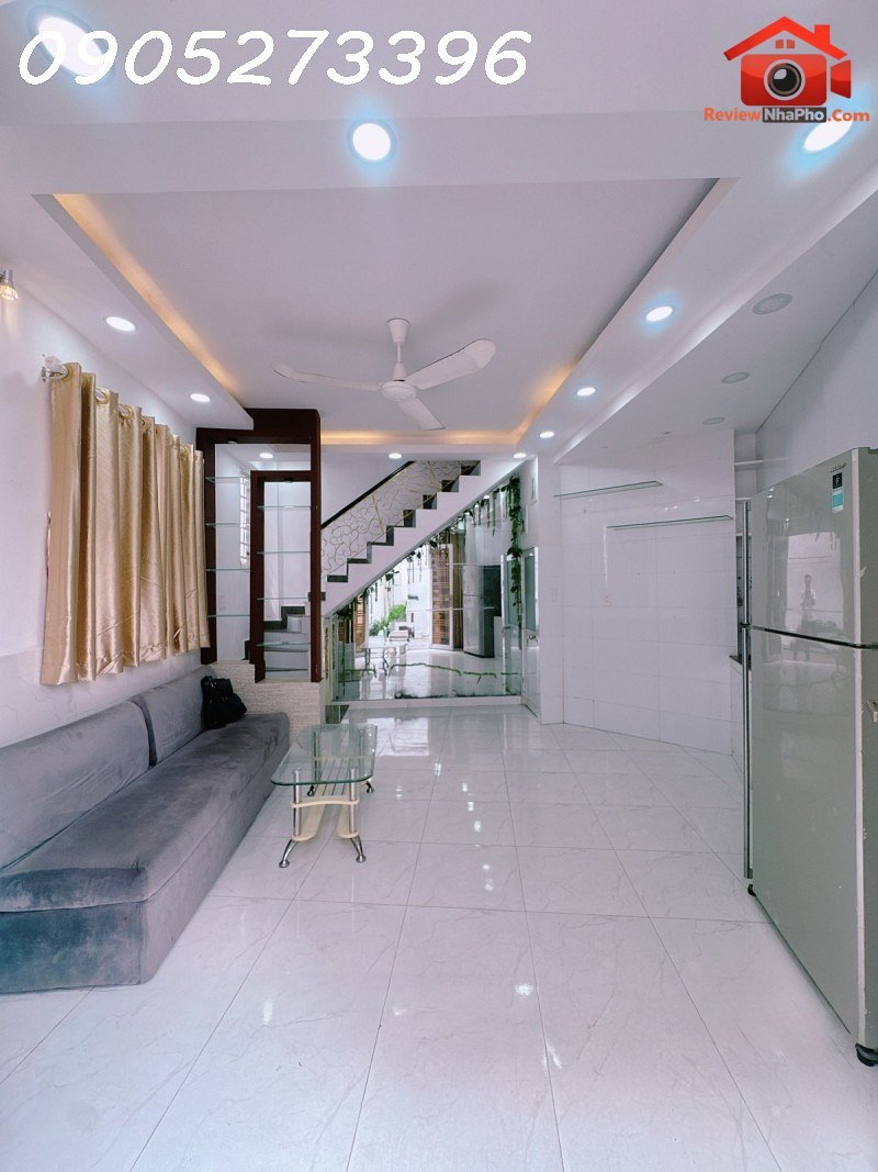 Nhà 4 tầng còn mới vào ở liền – căn góc hướng đông nam mát mẻ quanh năm – hẻm trước nhà 3.5m thông Bán nhà đất Đường Lê Quang Định – Phường cũ 1 Quận 1 – Phường mới 1 – Thành phố Hồ Chí Minh 4.85 tỷ 21m2
