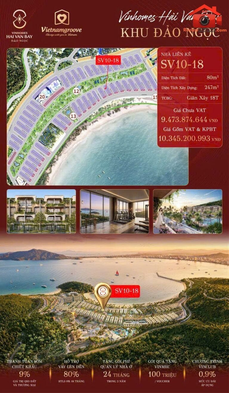 Trực tiếp CĐT LK mặt biển Làng Vân giá từ 10 tỷ 34… – Bán biệt thự Quận Liên Chiểu – Đà Nẵng giá 10 – 15 tỷ