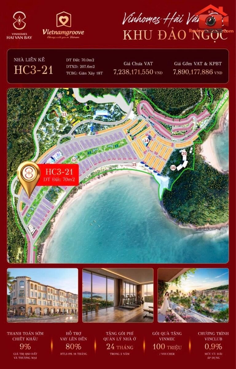 Vinhomes Hải Vân bay – đại đô thị vịnh biển … – Bán nhà trong ngõ, hẻm Quận Liên Chiểu – Đà Nẵng giá 7 – 10 tỷ