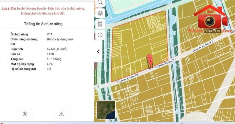 Bán nhà đất Đường Thạnh Xuân 52 – Phường cũ Thạnh Xuân Quận 12 – Thành phố Hồ Chí Minh 1300 m² 61 tỷ