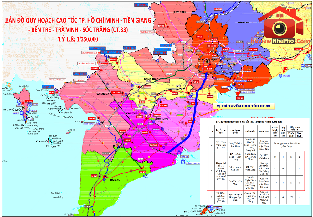 Cao tốc TP.HCM – Vĩnh Long – Cần Thơ – Cà Mau: Tiềm năng và tác động 2026-2027