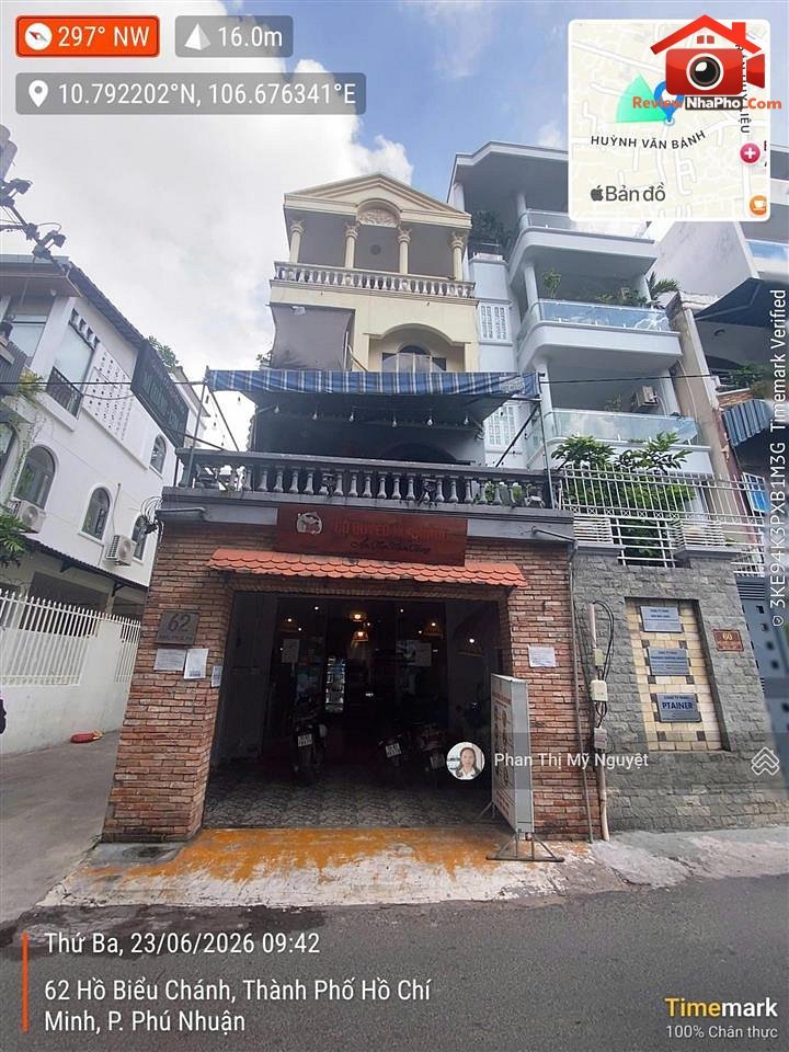 Bán nhà mặt tiền Đường Hồ Biểu Chánh – Quận Phú Nhuận – Thành phố Hồ Chí Minh 20 tỷ