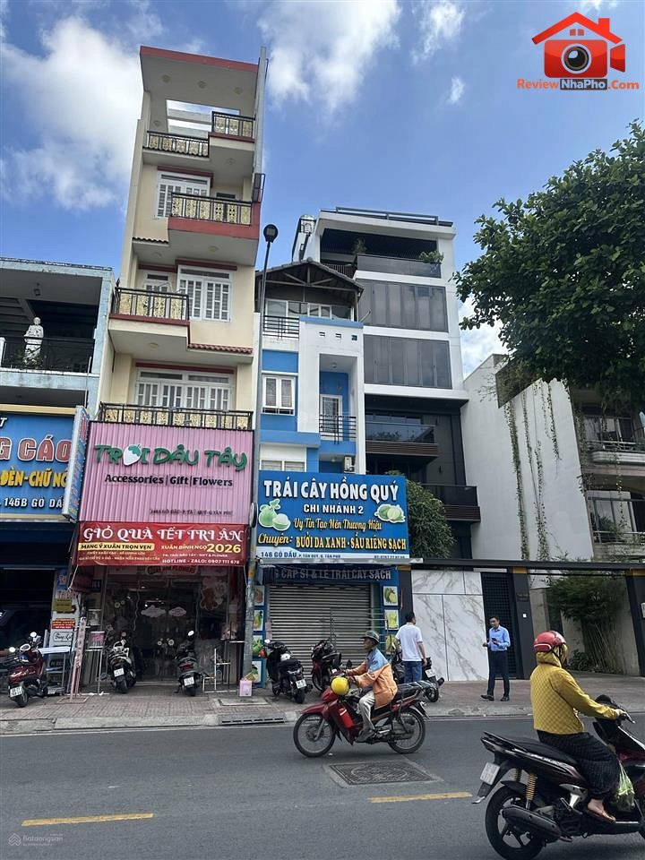 Bán nhà đất Đường Gò Dầu – Phường cũ Tân Sơn Nhì Quận Tân Phú – Thành phố Hồ Chí Minh REVIEW NHÀ PHỐ 199 m2 43.87 tỷ