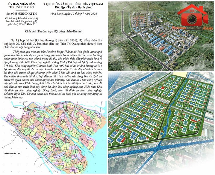 Phân Tích Tình Hình Khu Công Nghiệp Vĩnh Long 2026: Hơn 1600 Hộ Dân Bị Ảnh Hưởng