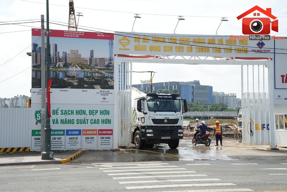 Cận cảnh công trường xây Trung tâm hành chính mới TP.HCM cho 8.000 người làm việc- Ảnh 9. Cận cảnh công trường xây Trung tâm hành chính mới TP.HCM cho 8.000 người làm việc- Ảnh 9.