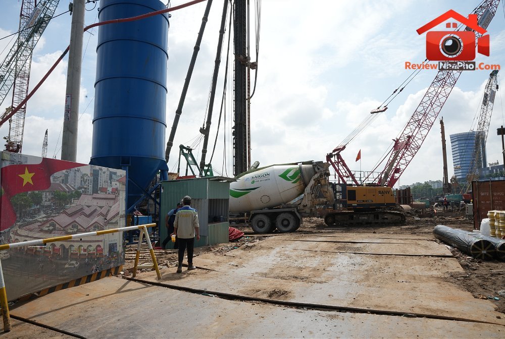 Cận cảnh công trường xây Trung tâm hành chính mới TP.HCM cho 8.000 người làm việc- Ảnh 8. Cận cảnh công trường xây Trung tâm hành chính mới TP.HCM cho 8.000 người làm việc- Ảnh 8.