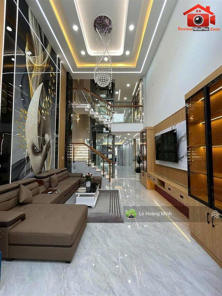 8.2 tỷ – Nhà 4 tầng thang máy 80m2 – Quận 12 – REVIEW NHÀ PHỐ