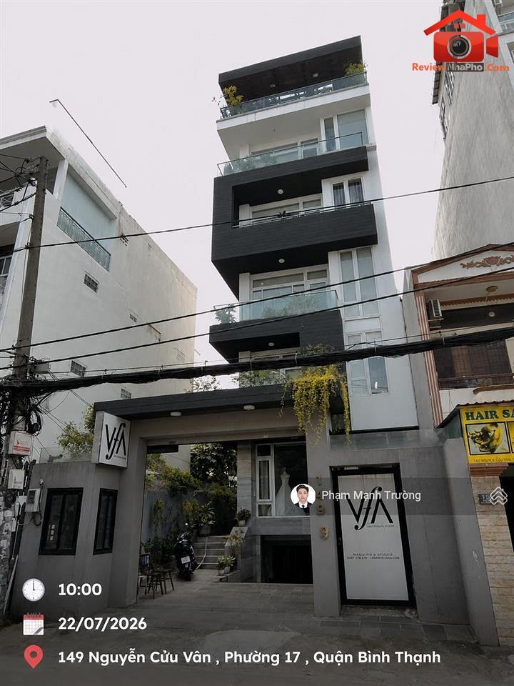 Bán nhà đất Đường Nguyễn Cửu Vân – Phường cũ 17 Quận Bình Thạnh – Thành phố Hồ Chí Minh REVIEW NHÀ PHỐ 200 m2 – 67 tỷ
