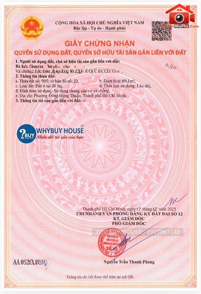64 m² – 4.5 tỷ – Bán đất tại Tân Thới Nhất 1 – Quận 12 – Thành phố Hồ Chí Minh REVIEW NHÀ PHỐ