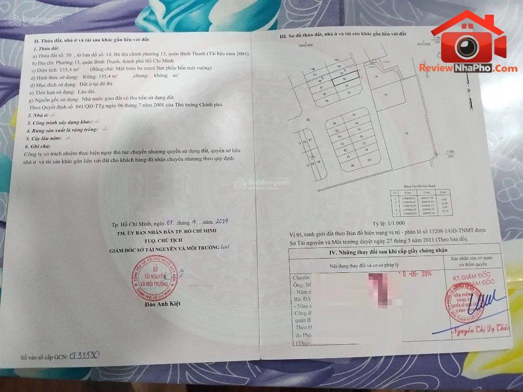 Bán nhà đất Đường Bình Lợi – Phường cũ 13 Quận Bình Thạnh – Thành phố Hồ Chí Minh REVIEW NHÀ PHỐ 135 m2 – 11.9 tỷ