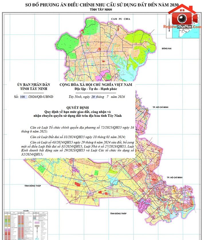 Đánh Giá Quy Định Mới Về Giao Đất Tại Tây Ninh 2026