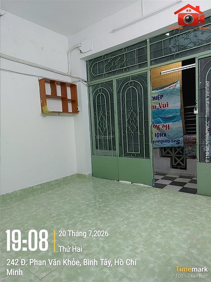 Bán nhà đất Đường Phan Văn Khỏe – Phường cũ Bình Tây Quận 6 – Thành phố Hồ Chí Minh 55 m2 2.2 tỷ