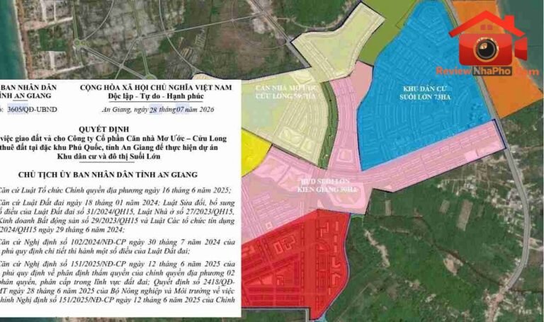 Phân Tích Tiềm Năng Dự Án Khu Dân Cư Suối Lớn Tại An Giang 2026 – 2027