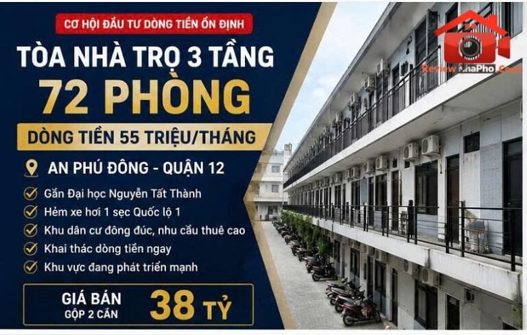 Bán nhà đất Đường Quốc lộ 1A – Phường cũ An Phú Đông Quận 12 – Thành phố Hồ Chí Minh 595 m2 – 38 tỷ
