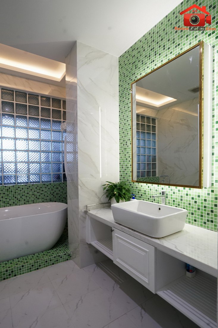 Gạch kính cản nắng hướng Tây cho nhà ống Đà Nẵng đậm chất Indochine- Ảnh 10. Gạch kính cản nắng hướng Tây cho nhà ống Đà Nẵng đậm chất Indochine- Ảnh 10.