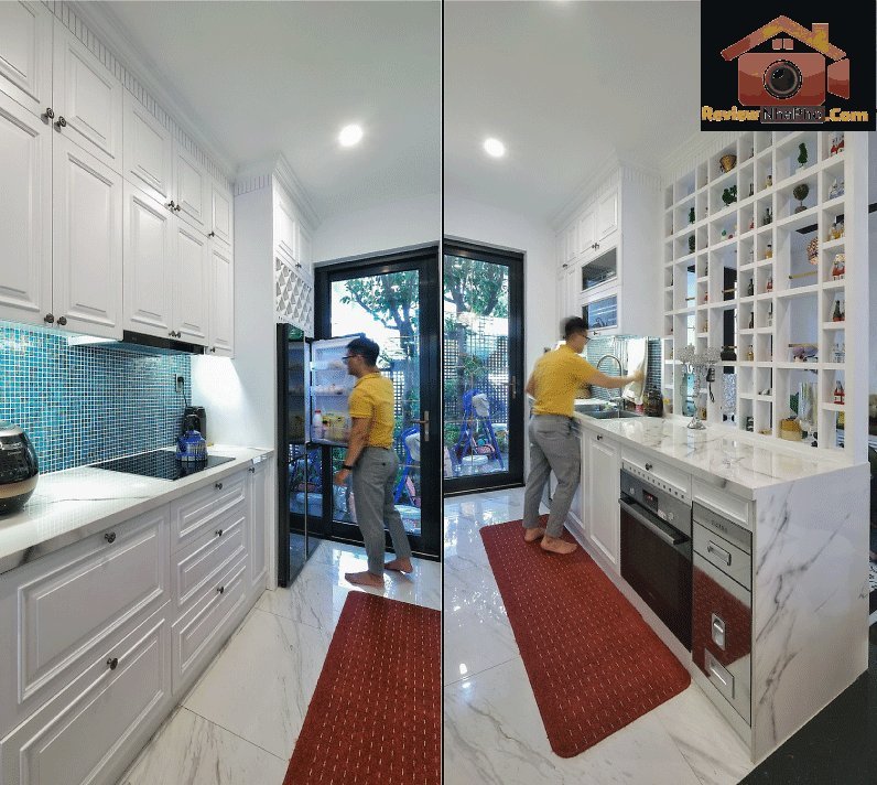 Gạch kính cản nắng hướng Tây cho nhà ống Đà Nẵng đậm chất Indochine- Ảnh 7. Gạch kính cản nắng hướng Tây cho nhà ống Đà Nẵng đậm chất Indochine- Ảnh 7.