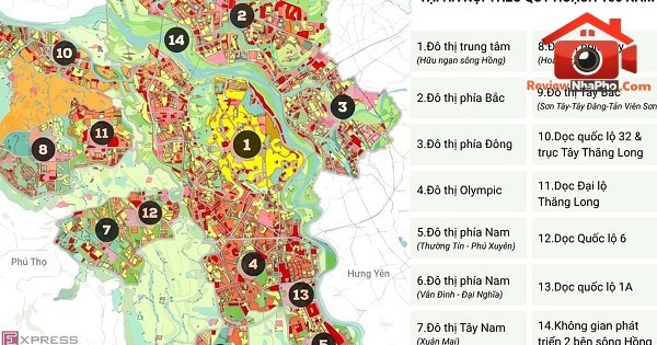 Các đô thị tương lai của Hà Nội: Xu hướng phát triển và hình thức đầu tư 2026 2027
