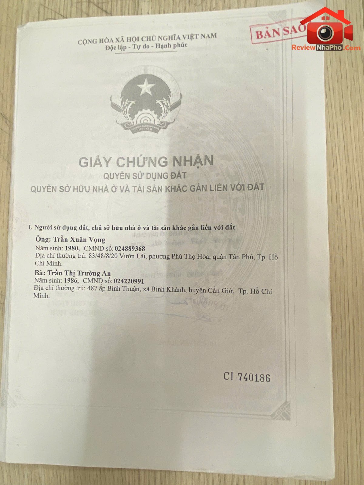 Bán đất Đường Huỳnh Tấn Phát – Phường cũ Phú Xuân Huyện Nhà Bè – Phường mới Phú Xuân – Thành phố Hồ Chí Minh 134m2 4.5 tỷ