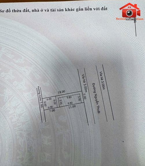 Bán nhà đất Đường Nguyễn Thuật – Phường cũ An Khê Quận Hải Châu – Phường mới An Khê – Thành phố Đà Nẵng 90m2 5.48 tỷ