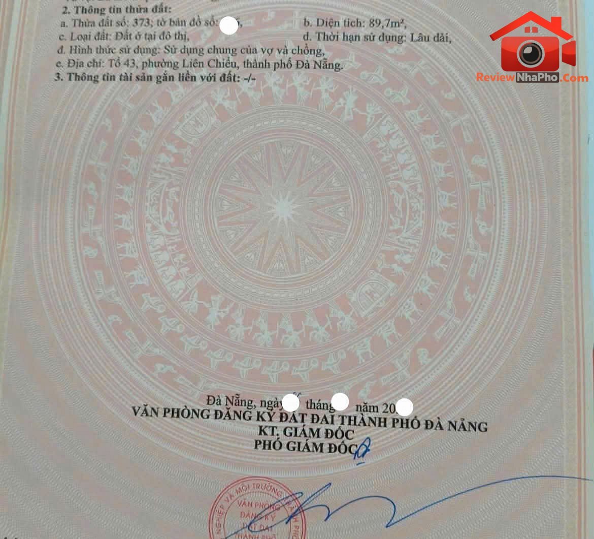 Bán đất kiệt ô tô k97 nguyễn lương bằng – gần trường đhbk – Đường Nguyễn Lương Bằng – Phường cũ Hòa Khánh Bắc Quận Liên Chiểu – Phường mới Hòa Khánh Bắc – Thành phố Đà Nẵng 90m2 3.5 tỷ
