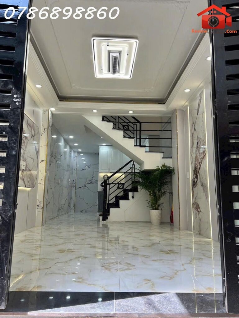 Nhà đẹp hẻm 64 bùi văn ba gần chợ – Phường cũ Tân Thuận Đông Quận 7 – Phường mới Tân Thuận Tây – Thành phố Hồ Chí Minh diện tích 33m2 giá 4.86 tỷ