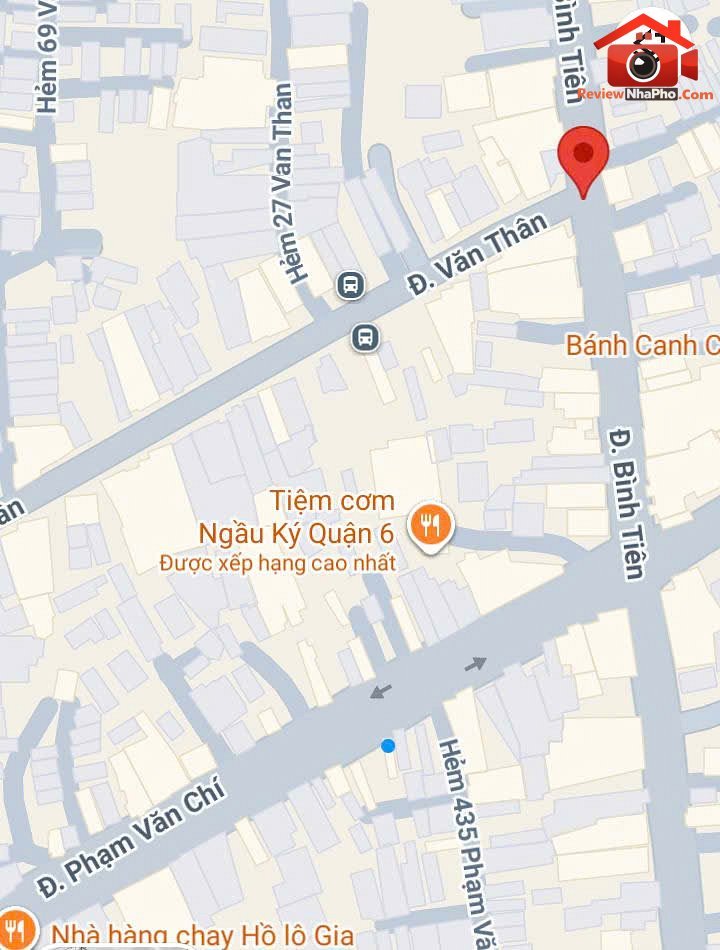 Bán nhà mặt tiền kinh doanh Đường Văn Thân – Phường cũ 8 Quận 6 – Phường mới 8 – Thành phố Hồ Chí Minh 138m2 – 25.8 tỷ
