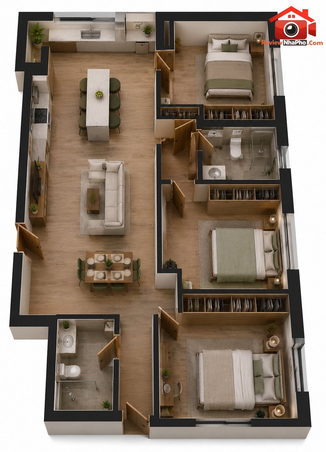 75m2 – Giá 6.68 tỷ chưa chiết khấu – 3PN2WC NTCB Arcadia At Lavila Bán nhà đất Đường Nguyễn Hữu Thọ – Phường cũ Phước Kiển – Huyện Nhà Bè – Phường mới Phước Kiển – Thành phố Hồ Chí Minh