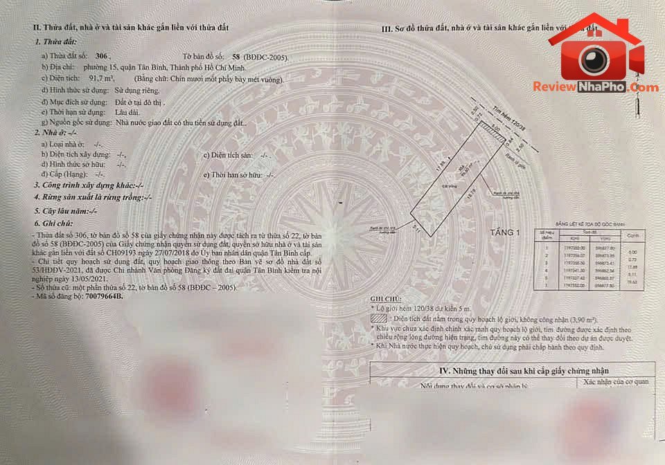 Chính chủ cần bán lô đất đẹp tại đường cống lở, phường 15, quận tân bình cũ, tp.hcm – Bán nhà đất Đường cống lở – Phường cũ 15 Quận Tân Bình – Phường mới 15 – Thành phố Hồ Chí Minh 92m2 6 tỷ