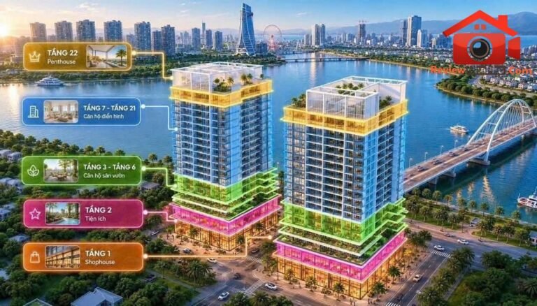 Tổng hợp 5 căn 2PN/59M2 tầng 5 đến tầng 17 căn hộ S-LIGHT TOWER – Bán nhà đất Đường S-Light Tower – Phường cũ Hòa Xuân Quận Cẩm Lệ – Phường mới Hòa Xuân – Thành phố Đà Nẵng 3.39 tỷ