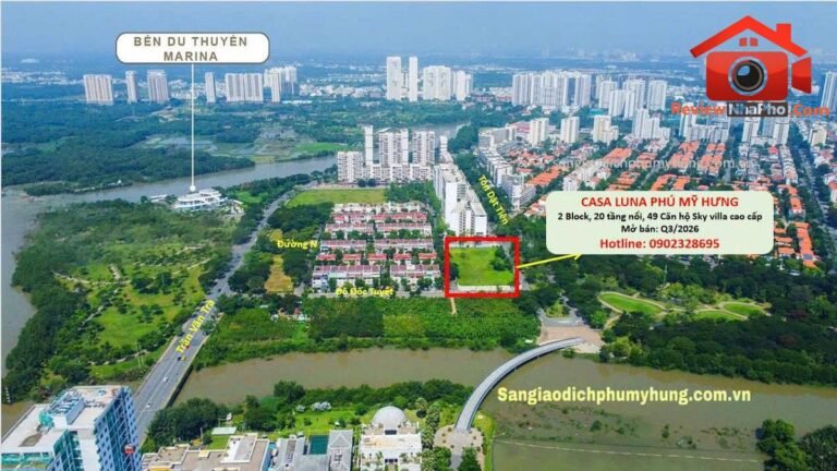 Dự án casaluna phú mỹ hưng – Bán nhà đất Đường nguyễn lương bằng – Phường cũ Tân Phú Quận Tân Phú – Phường mới Tân Phú – Thành phố Hồ Chí Minh 80m2 8 tỷ
