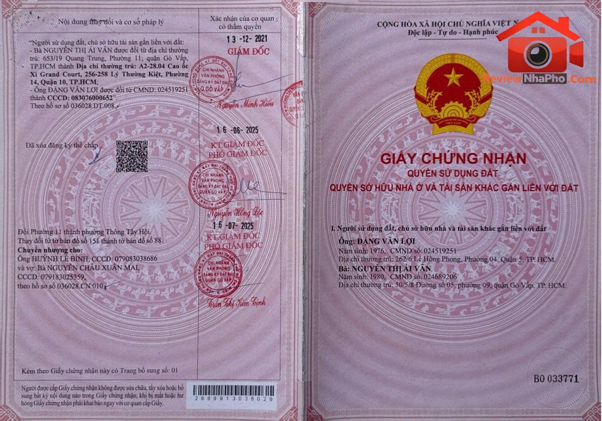 Chính Chủ Bán Gấp Nhà 1/ Đường Quang Trung Hẻm 10m Thông Chợ Hạnh Thông Tây – Bán nhà đất Đường Quang Trung – Phường cũ 11 Quận Gò Vấp – Phường mới 11 – Thành phố Hồ Chí Minh 75m2 10.9 tỷ