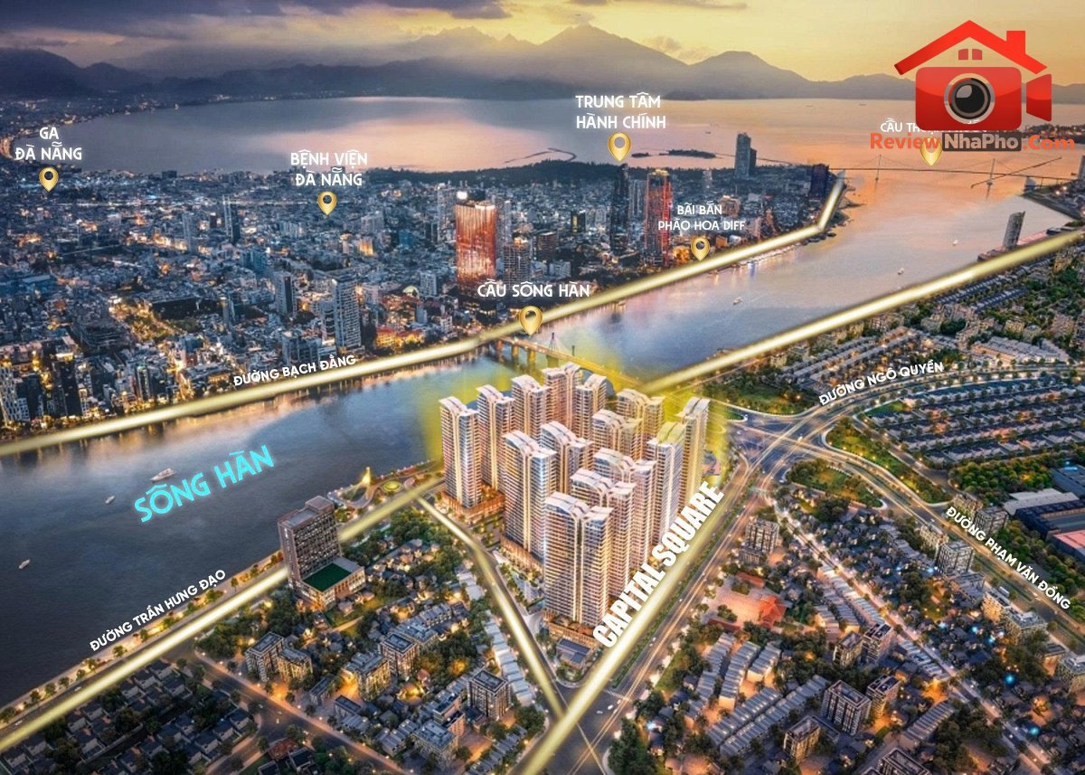 Săn căn 2PN Capital Square Đà Nẵng chỉ từ 5 tỷ View đẹp, vị trí trung tâm – Bán nhà đất Đường Capital Square – Phường cũ Sơn Trà Quận Sơn Trà – Phường mới Sơn Trà – Thành phố Đà Nẵng