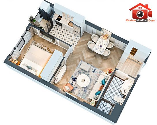 Chỉ 4 Tỷ Sở Hữu Căn 1PN View Quảng Trường Trung Tâm Capital Square – Bán nhà đất Đường Capital Square – Phường cũ Sơn Trà Quận Sơn Trà – Phường mới Sơn Trà – Thành phố Đà Nẵng 46m2 4 tỷ