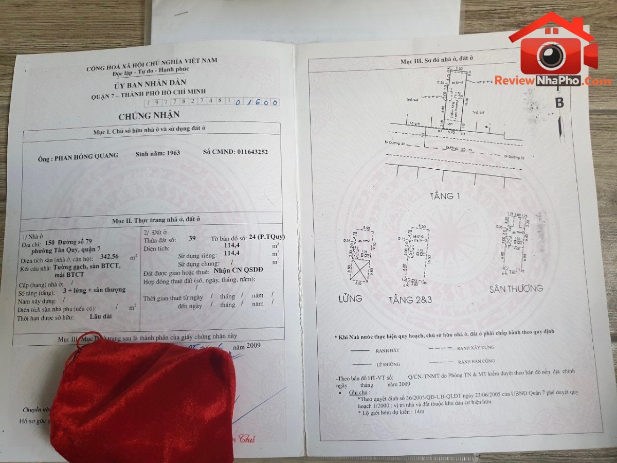 Nhà Bán 150 Đường 79 Phường Tân Quy Quận 7 – Bán nhà đất Đường 79 – Phường cũ Tân Quy Quận 7 – Phường mới Tân Quy – Thành phố Hồ Chí Minh Diện tích 113m2 – Giá 27 tỷ