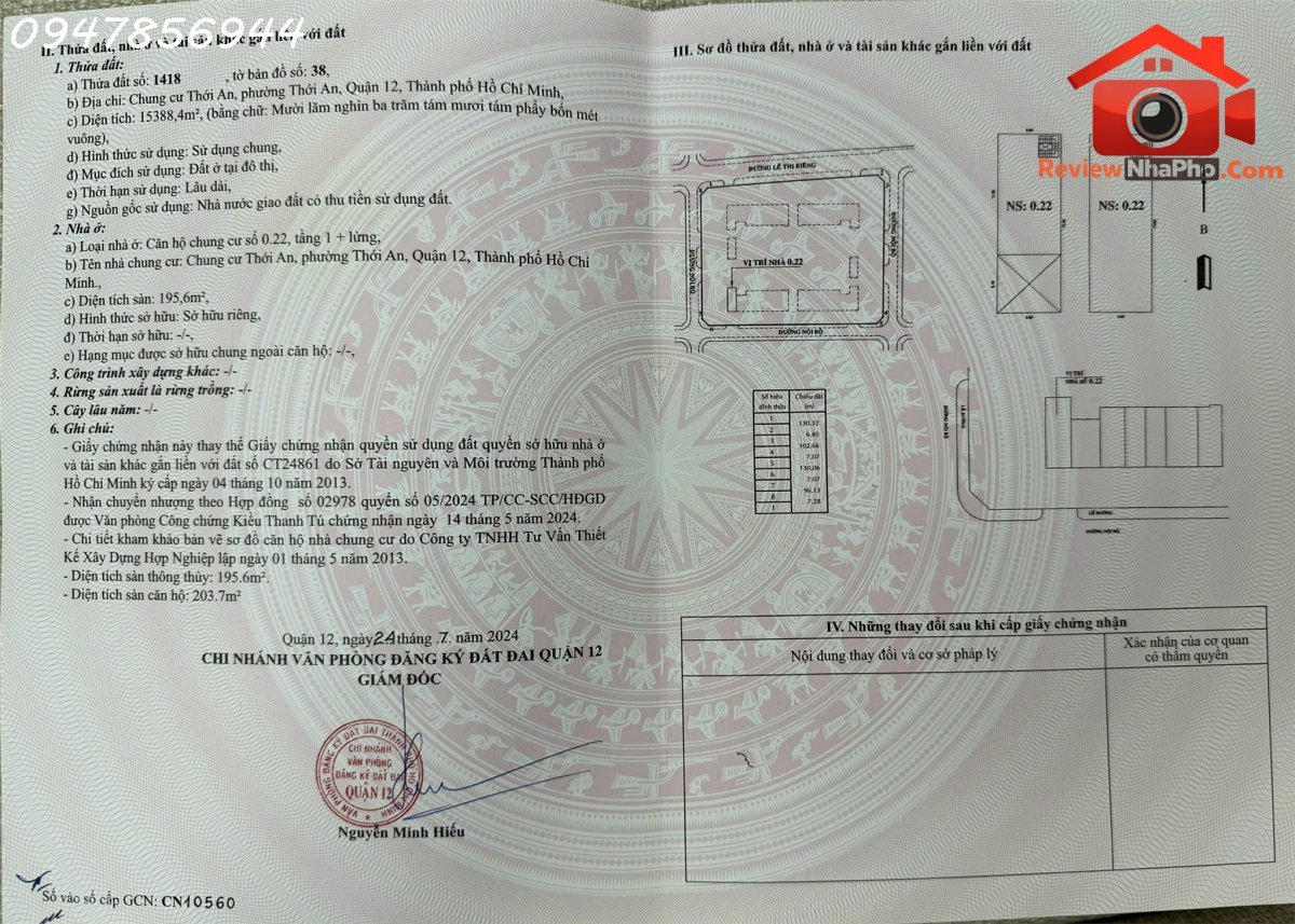 Siêu phẩm đầu tư: shophouse khối đế quận 12 – Bán nhà đất Đường Lê Thị Riêng – Phường cũ Thới An Quận 12 – Phường mới Thới An – Thành phố Hồ Chí Minh 196m2 5.7 tỷ