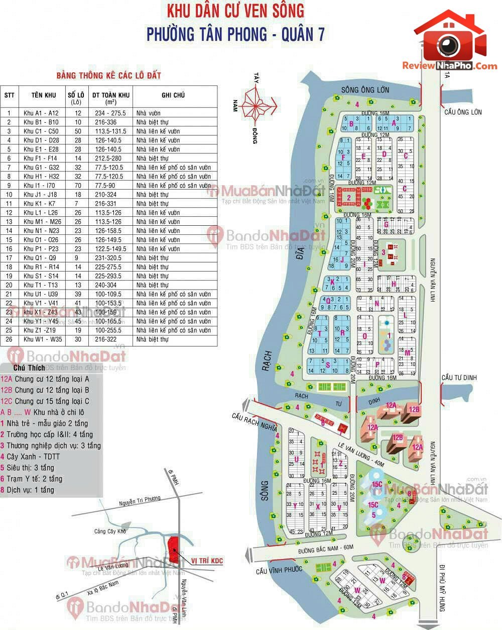 Đất Khu Ven Sông phường Tân Phong Quận 7 – Bán nhà đất Đường H17 – Phường cũ Tân Phong Quận 7 – Phường mới Tân Phong – Thành phố Hồ Chí Minh 90m2 15.5 tỷ