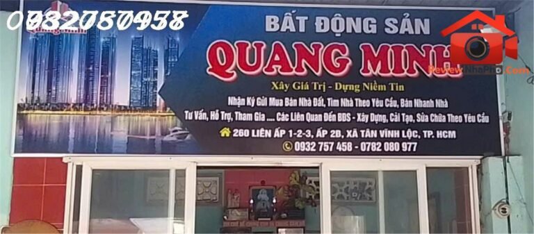 Bán nhà đất Đường Lê Cao Lãng – Phường cũ Phú Thạnh Quận Tân Phú – Phường mới Phú Thạnh – Thành phố Hồ Chí Minh 57m2 9.28 tỷ