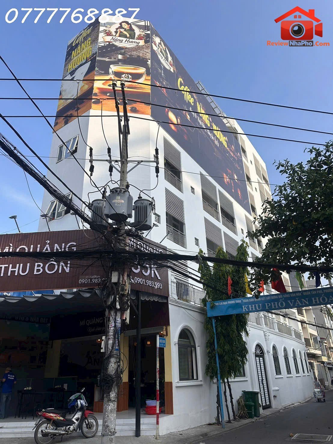 Tòa chdv 45 phòng góc 2mt thoại ngọc hầu – 191m2 – 38 tỷ