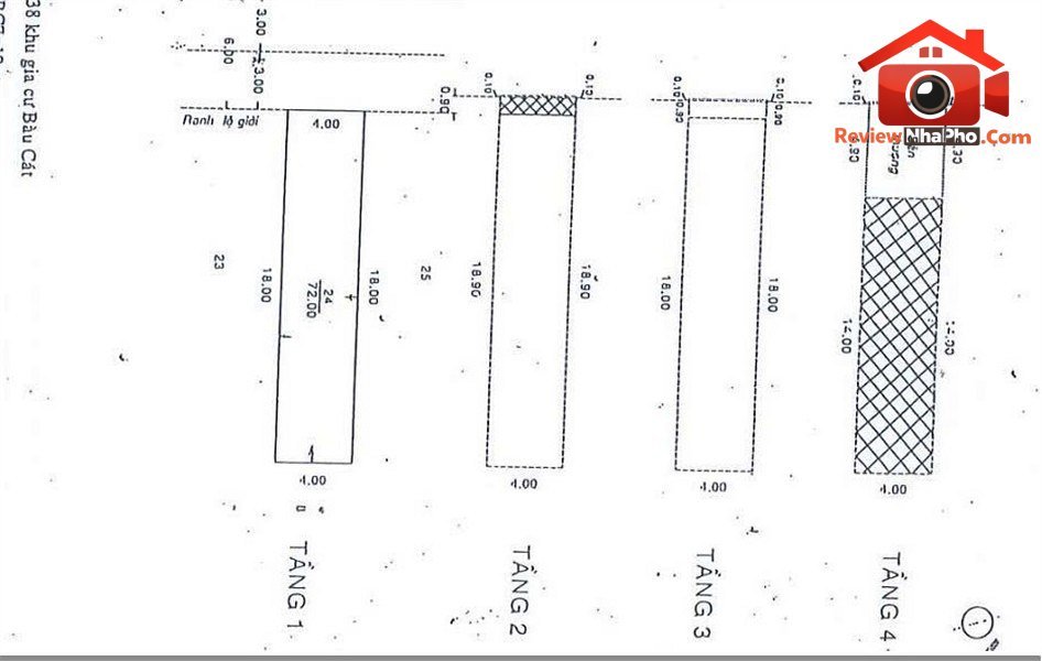ngộp bank bán gấp mt bàu cát tân bình nhà phố 4 tầng chỉ 12 tỷ – Bán nhà đất Đường Bàu Cát – Phường cũ 14 Quận Tân Bình – Phường mới 14 – Thành phố Hồ Chí Minh 72m2