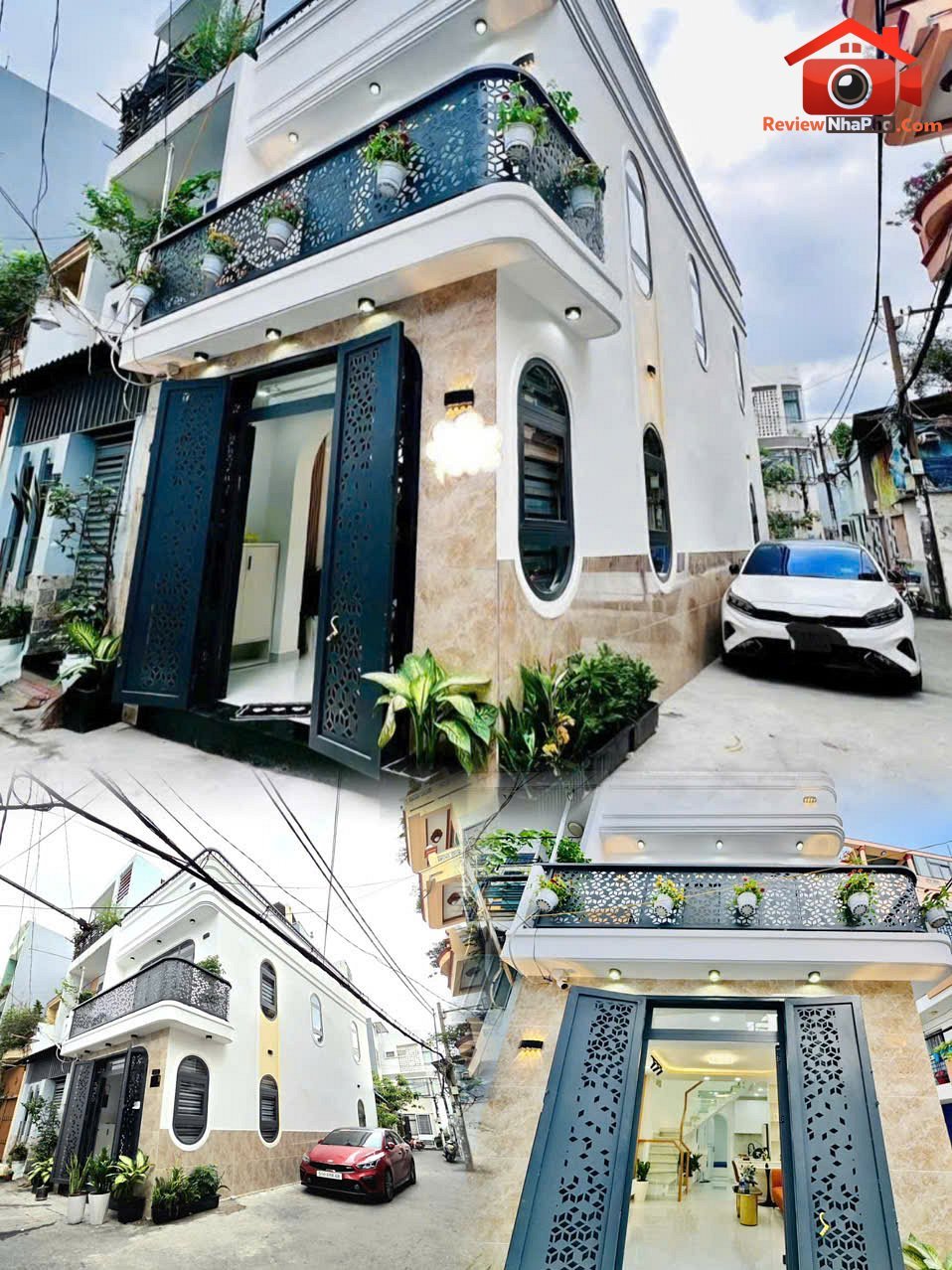 Chính chủ bán nhà mới đẹp gò vấp giáp phú nhuận hẻm xe hơi căn góc 2 mặt tiền 46m2 7.3 tỷ
