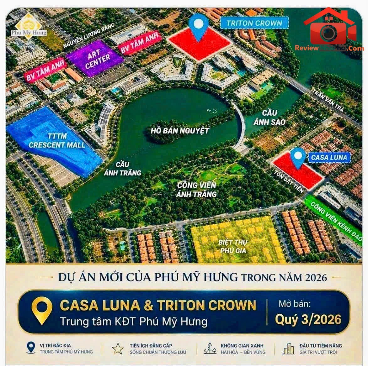 Mở bán casa luna phú mỹ hưng Đường ĐÔ ĐỐC TUYẾT &#… – Bán biệt thự Quận Tân Phú – TP Hồ Chí Minh giá Thỏa thuận