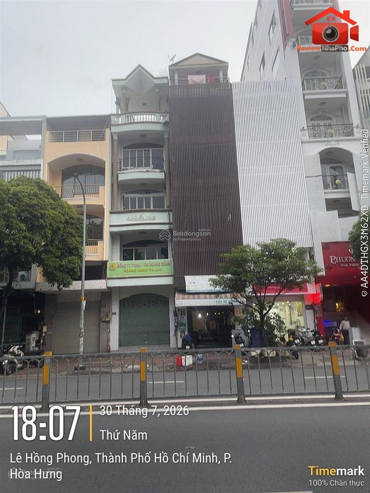 Bán nhà đất Đường Lê Hồng Phong – Phường cũ 12 Quận 10 – Thành phố Hồ Chí Minh REVIEW NHÀ PHỐ 90m2 33.5 tỷ