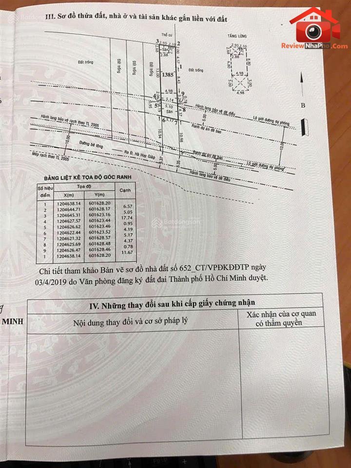 Bán nhà đất Đường Hà Huy Giáp – Phường cũ Thới An Quận 12 – Thành phố Hồ Chí Minh REVIEW NHÀ PHỐ 115 m² 6.4 tỷ