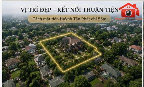 Biệt thự vườn 1.500m Đường Huỳnh Tấn Phát – … – Bán biệt thự Huyện Nhà Bè – TP Hồ Chí Minh giá 40 – 80 tỷ