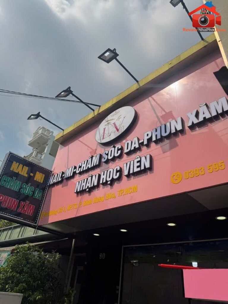 Bán tiệm Nail 90 triệu – Diện tích 80m² – Hồ Chí Minh REVIEW NHÀ PHỐ